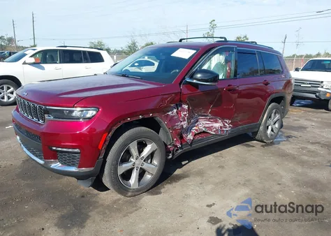 2021 Jeep Grand Cherokee L Limited 4X4 z USA, uszkodzony, nr VIN 1C4RJKBG0M8108829
